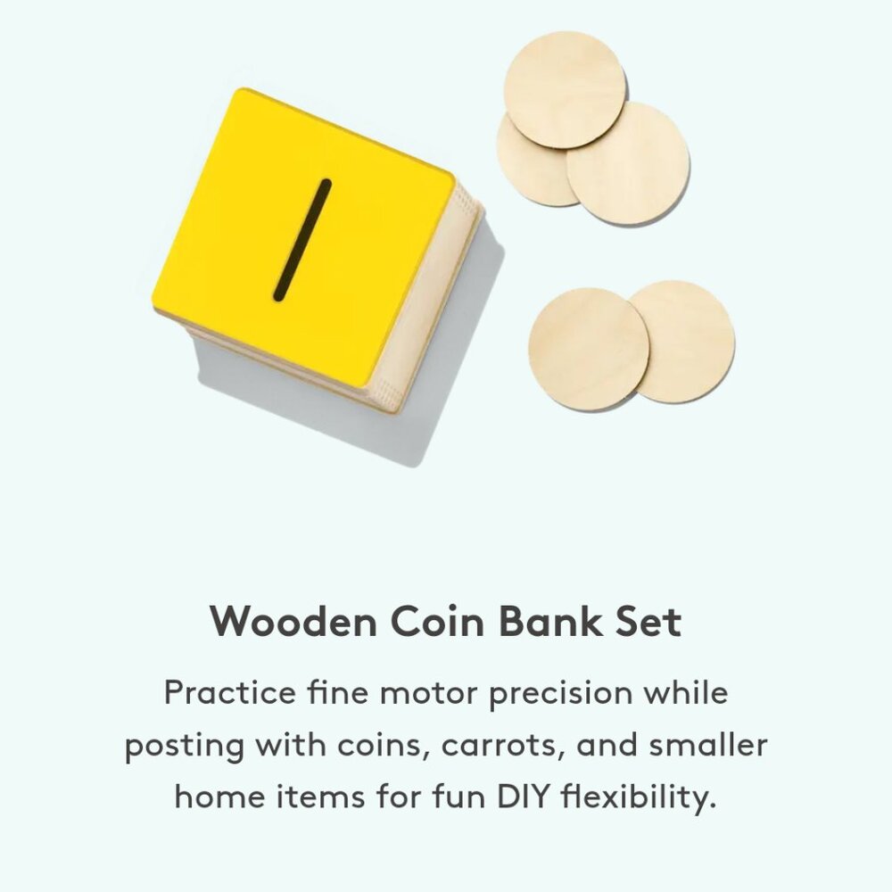 Lovevery wooden posting box